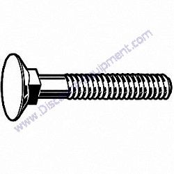 20103001 FLAT COUNTERSUNK NIB BOLTS M10 X 52 TK RAM-70H Rammer