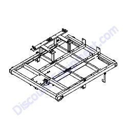 162363GT WELDMENT CHASSIS Terex AL5 Light Tower