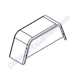 123490GT STEEL FENDER WITH SKIRT Terex AL5 Light Tower