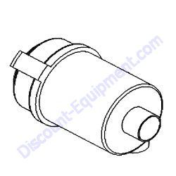 116498GT AIR CLEANER COVER Terex AL5 Light Tower