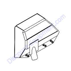 116309GT MUFFLER KUBOTA BOX TYPE Terex AL5 Light Tower