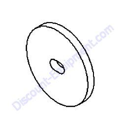 7591GT WINCH PINION PLATE K-1550 Terex AL5 Light Tower