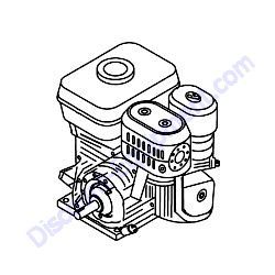 GX160UT2HX2 (GX160K1HX2) ENGINE 5.5HP HONDA Stow MS18 Mortar Mixer
