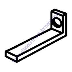 24975-001 BELT RETAINER BAR Stow MS18 Mortar Mixer