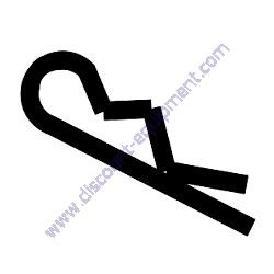 07028-055 COTTER PIN 5/32 x 1" Stow MS18 Mortar Mixer