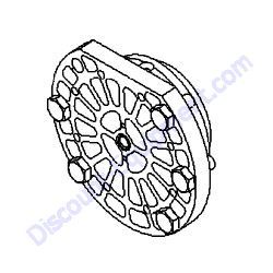 ST22060 PLATE CAP BEARING ASM Genuine Toro OEM Part