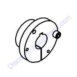 138-3106 BUSHING-LOCKING Genuine Toro OEM Part