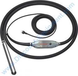 Enarco 288113UL i-SPYDER 38 1V 38 B UL Electronic converter, High cycle concrete vibrator with 1.5 inch vibrating head