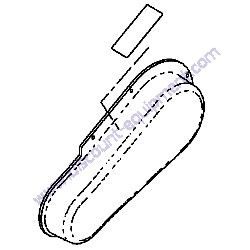 127-2819 GUARD-BELT Genuine Toro OEM Part
