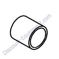ST50264 SPACER-HANDLE, PIVOT Genuine Toro OEM Part