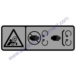 117-4979 DECAL-WARNING Genuine Toro OEM Part