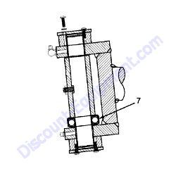 REF #7 - 10552594 THRUST BEARING Laymor Sweepmaster 450 Sweeper