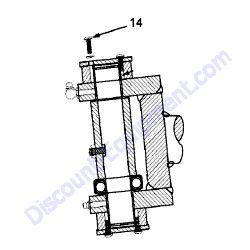 REF #14 - 10552574 CAP SCREW Laymor Sweepmaster 450 Sweeper