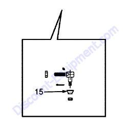 REF #15 - 10552592 SPINDLE WASHER Laymor Sweepmaster 450 Sweeper