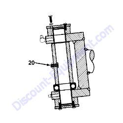 REF #20 - 10552586 NUT Laymor Sweepmaster 450 Sweeper