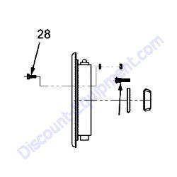 REF #28 - 10552575 CAPSCREW Laymor Sweepmaster 450 Sweeper