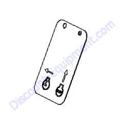 125-4966 HANG TAG-RUN, STOP Genuine Toro OEM Part