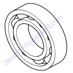 ST39429 BEARING-BALL Genuine Toro OEM Part