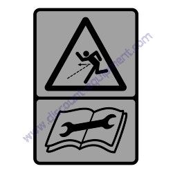 125-8181 Decal Warning Spring Toro VR-3500 Rammer