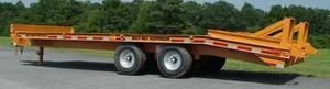 Trailer, 16-Ton, 25', Dovetail Electric Brakes (Econoline Super-Max SP1625DE)