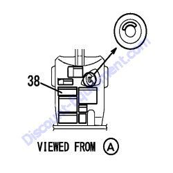 REF #38 - 172A82-03700 LABEL SPECIFICATION Yanmar SV08-1A Excavator