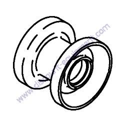 772446-37301 ROLLER Yanmar SV08-1A Excavator