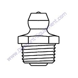 24761-020000 NIPPLE GREASE PT1/8 Yanmar SV08-1A Excavator