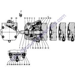 7110102 AXLE DRIVE MOTOR Laymor Sweepmaster 450 Sweeper