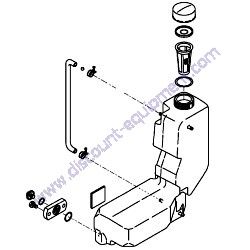 172A29-14100 FUEL TANK ASSEMBLY Yanmar SV08-1A Excavator
