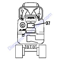 REF #37 - 172A29-03980 LABEL PATTERN CHANGE Yanmar SV08-1A Excavator