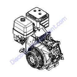 125-4819 ENGINE-HONDA, GX390 Genuine Toro OEM Part