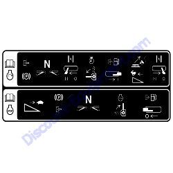 125-4958 DECAL-OPERATION Genuine Toro OEM Part