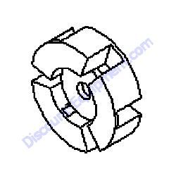 ST37548 INSERT-COUPLING Genuine Toro OEM Part