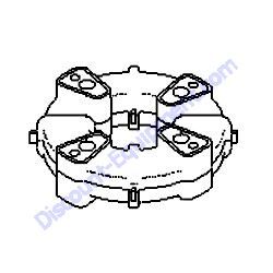 119-0652 COUPLER-RUBBER Genuine Toro OEM Part
