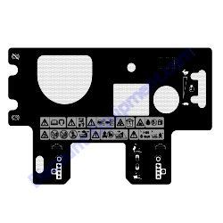 139-7219 DECAL-CONTROL PANEL Genuine Toro OEM Part