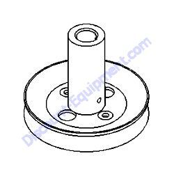 132-8938 PULLEY-ENGINE Genuine Toro OEM Part