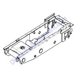 139-7197 Frame Assembly Swivel Toro MB TX-2500S Mud Buggy