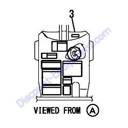 REF #3 - 172A65-03150 LABEL WARNING Yanmar SV08-1B Excavator