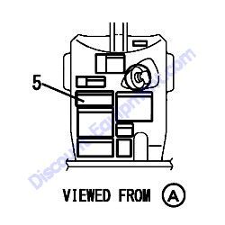 REF #5 - 172B19-03210 LABEL SPEC US Yanmar SV08-1B Excavator