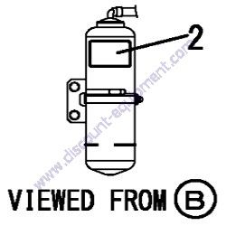 REF #2 - 172A38-03201 LABEL SUB TANK Yanmar SV08-1B Excavator