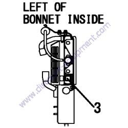 REF #3 - 172A38-03211 LABEL ANTI-FREEZING Yanmar SV08-1B Excavator