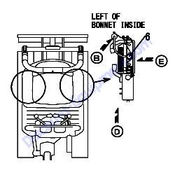 REF #6 - 172462-03320 LABEL RADIATOR Yanmar SV08-1B Excavator