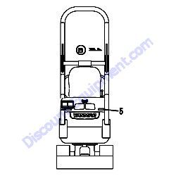 REF #5 - 172B04-03970 LABEL REFLECTOR S Yanmar SV08-1B Excavator
