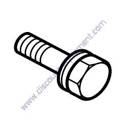 26013-100352 BOLT M10X35 Yanmar SV08-1B Excavator (PACK OF 10)