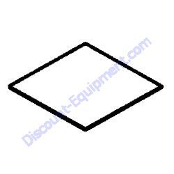 172A29-14280 RUBBER PLATE A FO Yanmar SV08-1B Excavator