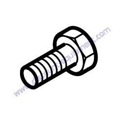 26116-080122 BOLT M8X12 PLATED Yanmar SV08-1B Excavator