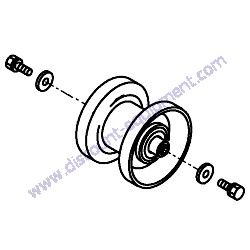 772446-37301 ROLLER Yanmar SV08-1B Excavator