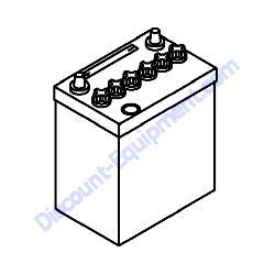 172446-16100 BATTERY Yanmar SV08-1B Excavator