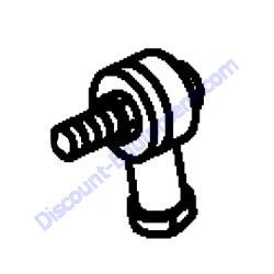 172122-46590 ELBOW Yanmar SV08-1B Excavator