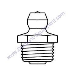 24761-060000 NIPPLE GREASE MT6X1 Yanmar SV08-1B Excavator